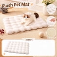 thumbnail image 1 of Plush Pet Bed For Small To Medium Dogs, Soft Cozy Dog Cushion With Non-Slip Bottom, Washable Calming Puppy Bed, Ideal As A Crate Mat For Kennels And Carriers, 1Pack D, 1 of 6