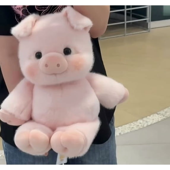 Plush Pillow, Running Pig Series Cute Stuffed Doll, Soft Interesting Animal Cushion, Fluffy Accent for Bedroom, Sofa, Couch, Kids Room & Home Use