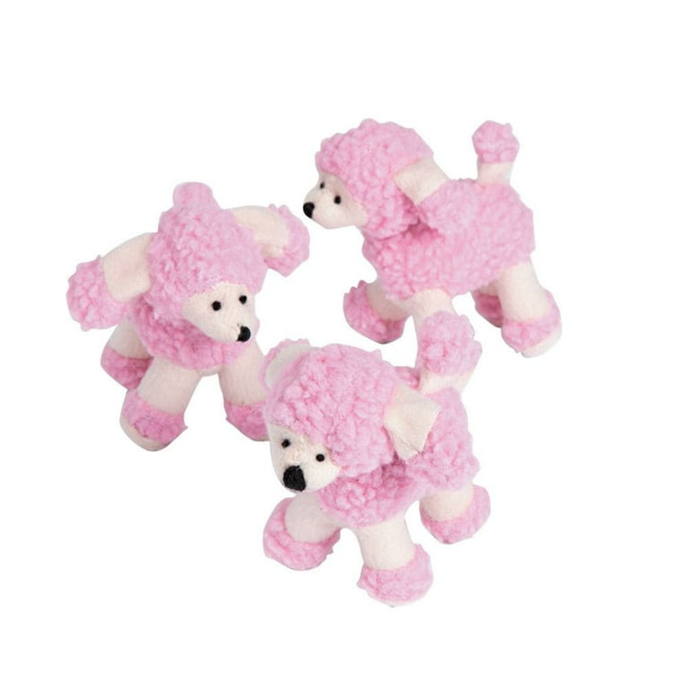 Pink stuffed clearance poodle