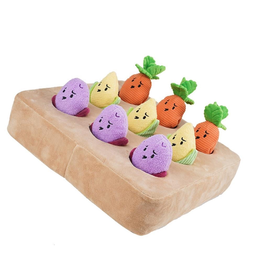 Plush Potatos Dog Toy Pet Stress Reliefs Toy Puzzle Feeding Interesting Game Toy for Pet Enrichment
