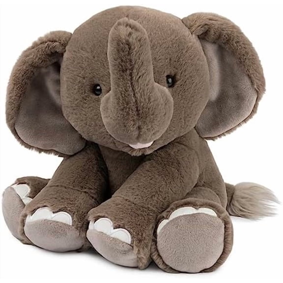 Plush, Premium Stuffed Animal for Ages 1 and Up, Gray, 10”