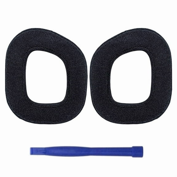 Plush/Protein Ear Cushions Ear Pad for HS80 Headphone Easy Installation Durability Headphone Earpads Replacements