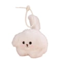thumbnail image 1 of Plush Pull String Toy Interactive Wagging Tail and Barking Sound Stuffed Animal with Backpack Clip Cute Dog Cat Plushie for 3-5 Years Animated Pet Toy, 1 of 6