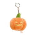 thumbnail image 1 of Plush Pumpkin Keychain, Cute Vegetable Keychains for Women Men, Fluffy Keychain Charms for Keys Purse Backpack, 1 of 5