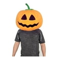 thumbnail image 1 of Plush Pumpkin Lamp Costume Pumpkin Mascot Head Mask Adult For Men Women, 1 of 3