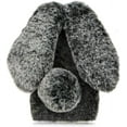 thumbnail image 1 of Plush Rabbit Case Compatible with Google Pixel 6A,Fluffy Fuzzy Cute 3D Bunny Ears Soft Warm Case Faux Fur Shockproof TPU Back Cover with Bling Diamond Chic Bowknot,Dark Grey, 1 of 3