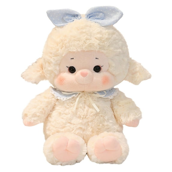 Plush Rabbit Dolls Small Soft Stuffed Animal Bunny Rabbit Plush Toy for Baby Girls 15.75inch (White Rabbit, A )