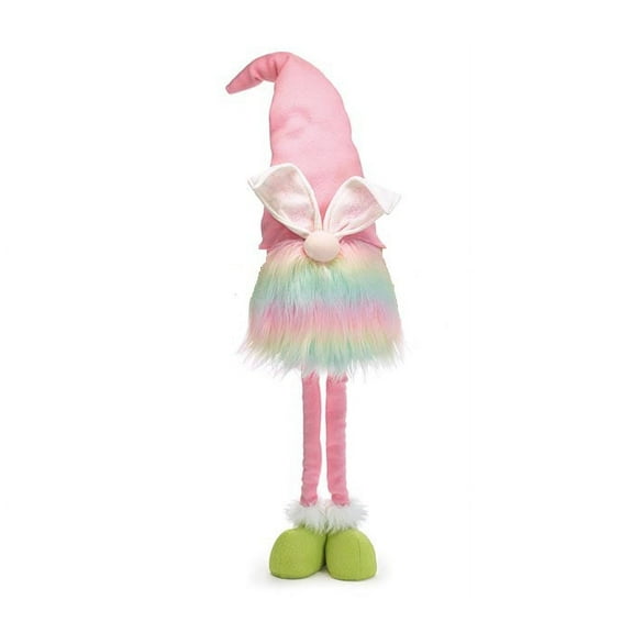 Plush Rainbow Bunny Gnome Fabric Long Leg Rabbit Ears 9738180