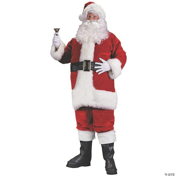 Plush Regency Christmas Santa Suit