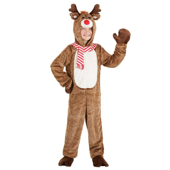 Plush Reindeer Kids Costume