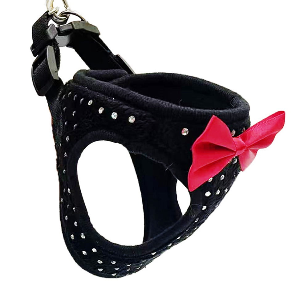 Rhinestone shops dog harness