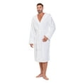 thumbnail image 1 of Plush Robes For Men, Soft Fuzzy Hooded Mens Bathrobes , Long Comfy Robe For Men, 1 of 5