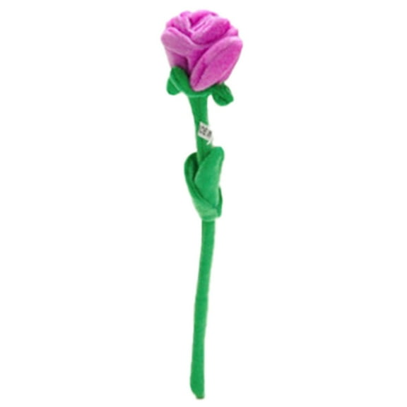 Plush Rose Flower Stuffed Bendable Stems Plush Bouquet Toy Soft Floral for Graduation 2025 Mother's Day Valentines Day Girl Girlfriend Wife Family And Friends(1Pcs) Harlik