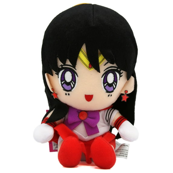 Sailor Mars Sit - Sailor Moon 7" Plush (Great Eastern) 52179