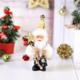 thumbnail image 1 of Plush Santa Claus with Kerosene Lamp, Vintage Home Decor Ornaments Holiday Decorations, 1 of 10