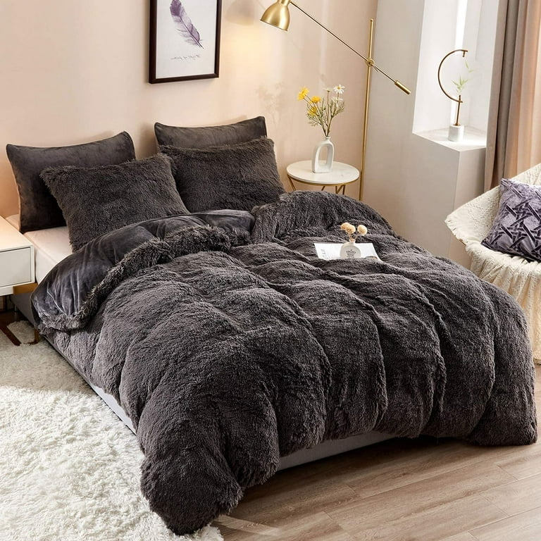 Dark grey cheap euro shams