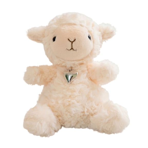 Plush Sheap Adorable Stuffed Animals, Soft 6.2 Inch Huggable Lamb Plush Toy Cute Home Car Decor Perfect Birthday Gift for Animal Lovers