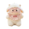 thumbnail image 1 of Plush Sheep Doll, Cute Pocket Size Soft Woolen, 1 Piece Stuffed Animal Toy, Ideal Cuddle Companion for Kids Toddlers Collectors, Perfect Decor for Nursery Car Desk and Gift for Festival Birthday, 1 of 6
