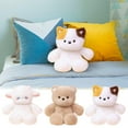 thumbnail image 1 of Plush Sheep Stuffed Animals, Cute Plushie for Animal Themed Parties Teacher Student Award, Birthday Gifts for Baby, Boy, Girls, Great for Nursery, Room Decor, Bed(B), 1 of 4