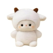 Plush Sheep Toy Stuffed Animal Toy Creative Gift Idea with Unique Design for Holiday Celebrations and Pet Play