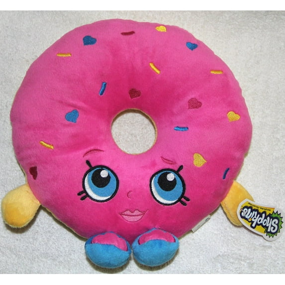 Plush - Shopkins - D'lish Donut 10.5" Soft Doll Toys New 149976
