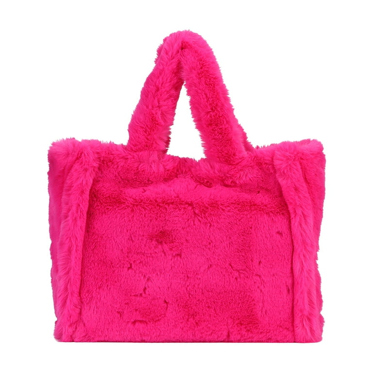 Stand online Studio Mini Liz faux fur Tote Bag