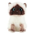 Plush Siamese Cat dolls Stuffed Animals Toys Siamese Cat Cute Sequins