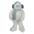thumbnail image 1 of Northlight Plush Sitting Yeti with Earmuffs Christmas Figure - 18" - White and Blue, 1 of 5