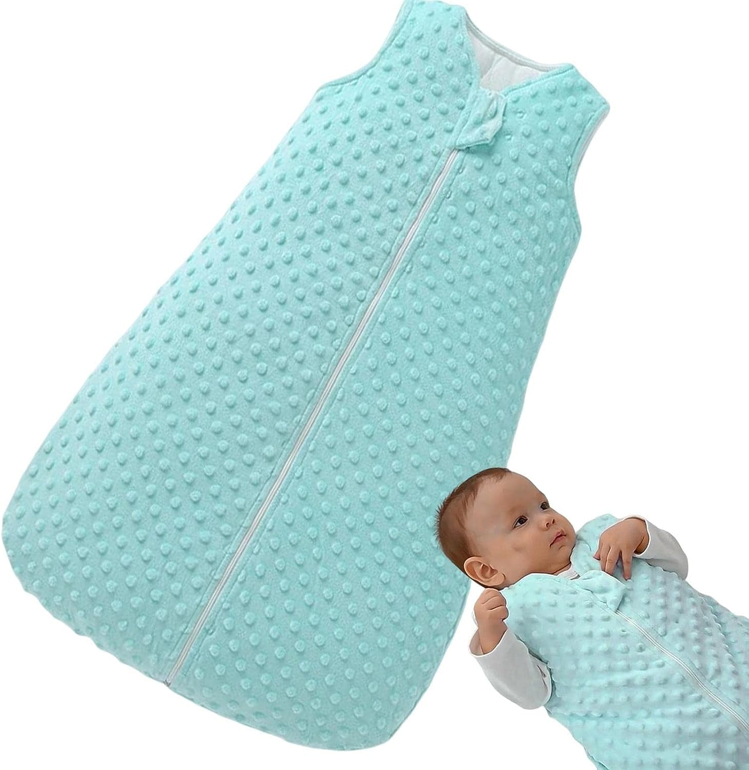 Plush Sleeping Sack, Warm Winter Sleeping Bag Blanket, Anti Kick