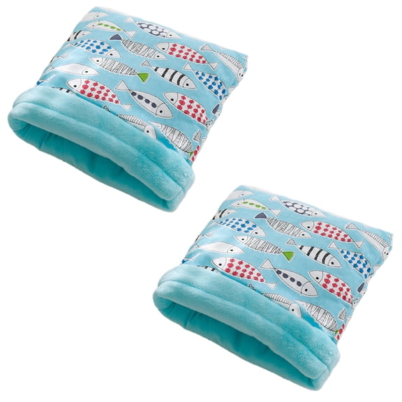 Plush Small Pet Nest Snuggle Sack Hideout Pouch for Hedgehog Guinea Pig Squirrel Small Animals