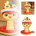 Plush Snake Toy Stuffed Zodiac Snake Doll 2025 Mascot Animals Pendnat