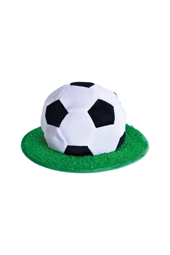 Plush Soccer Ball Hats, Pack of 2