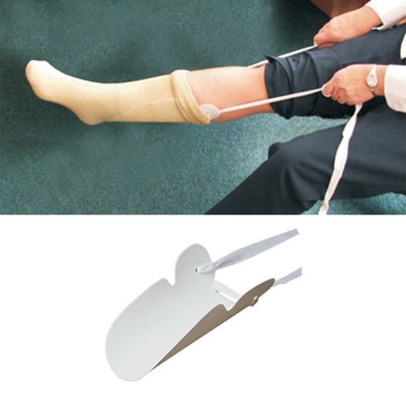 Plush Sock Aid Assistance Stocking Slider With Foam Handle Dressing Aid For Women Men Senior Pregnant On Easy