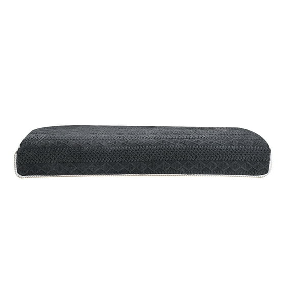 Plush Sofa Cover, Anti Slip Flock Couch Cushion, Washable Furniture Protector, Thick Soft Seat Pad for Home Sofa Daily Protection, Size 59x27.55 Inch