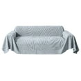 thumbnail image 1 of Plush Sofa Cover Blanket | 180x90cm (70.8x35.4in) | Soft Polyester Fabric | Beige/Blue/Pink/White | Multi-Use for Couch, Car & Travel | Quick-Lay Design | Breathable & Moisture-Wicking, 1 of 6