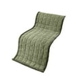 thumbnail image 1 of Plush Sofa Cushion Plush Sofa Cushion, Thick Quilted Seat Pad for Couch, Non-Slip Bottom, Warm Winter Cover, 51x20 Inches, Green Quilted Seat Pad, 1 of 7