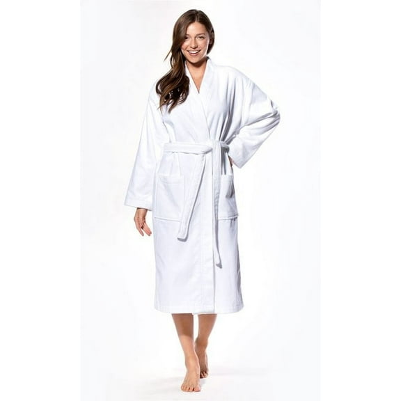 Plush Soft Warm, Robe for Women Terry Velour Turkish Bathrobe Cotton Towel Robe, Comfy Women's Robe Long Kimono Adult for Hot Tub Shower - S/M