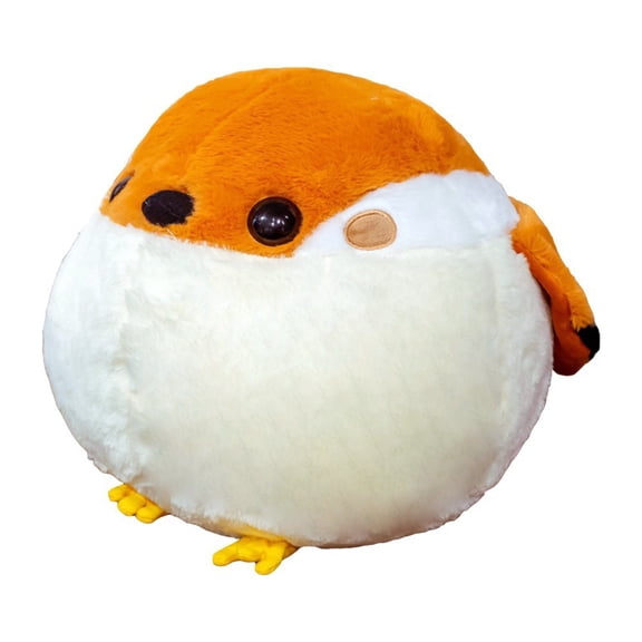 Plush Sparrow Bird Toy Figurine with Soft Filling for Home Display and Gift Use