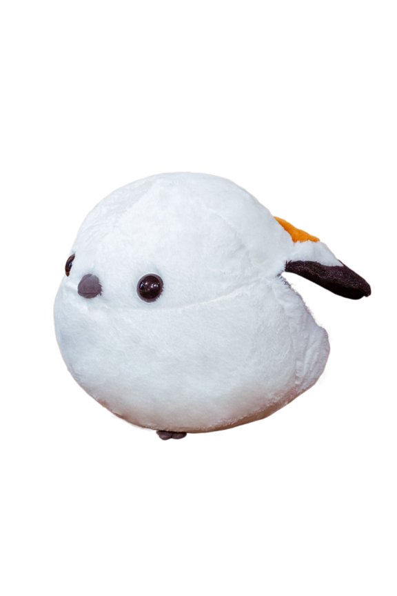 Plush Sparrow Bird Toy Figurine with Soft Filling for Home Display and Gift Use