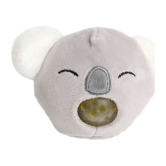 Plush Squeeze Vent Ball Animal Shaped Stress Relief Toy Small Pinch Decompression Ball Soft Plush Fabric 0.07 fl oz Random Inner Color Relaxation Tool Festival Gift Ornament