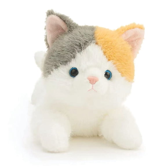 Plush Stuffed Cat Toy, Soft Plush Animal Doll for Kids and Cat Lovers