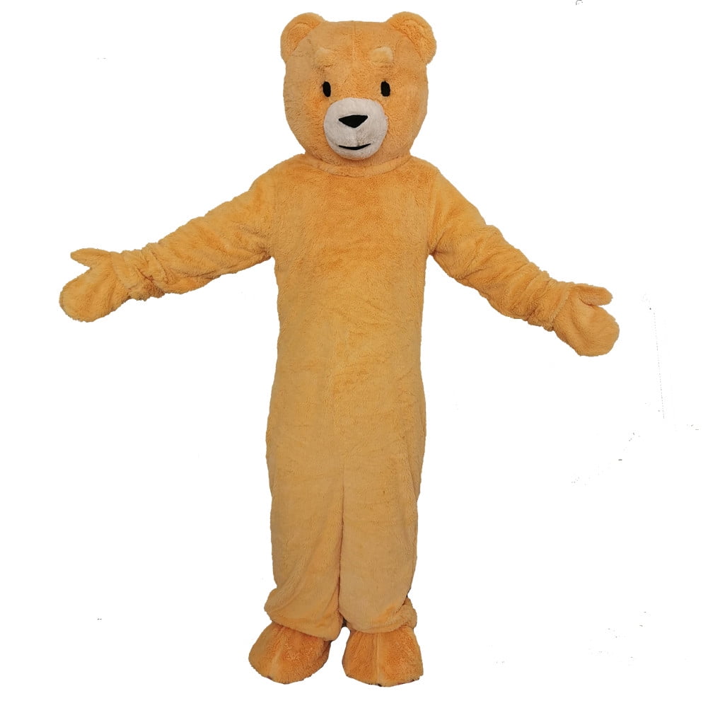 Plush Teddy Bear Mascot Costume Character Outfit Adult Walmart