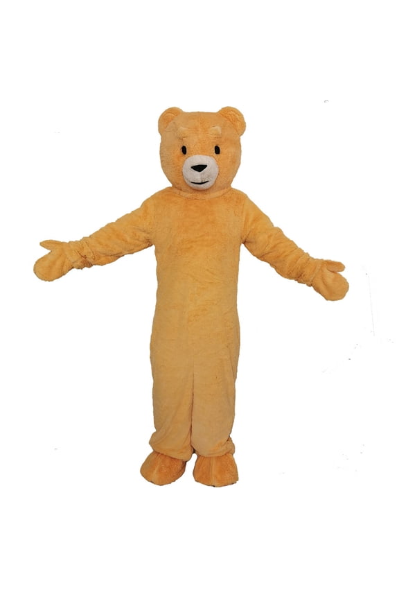 Plush Teddy Bear Mascot Costume Character Outfit Adult