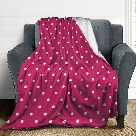 Plush Throw Blanket Soft Cozy Blanket Flannel Blankets For Sofa Couch 30" x 40"