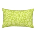 thumbnail image 1 of Plush Throw Pillow Covers, Green abstractly pattern Pillow Cases with Invisible Zipper, Breathable Microfiber Pillow Cases Standard Size for Sleeping Bedroom Sofa Living Room 14x20, 1 of 5