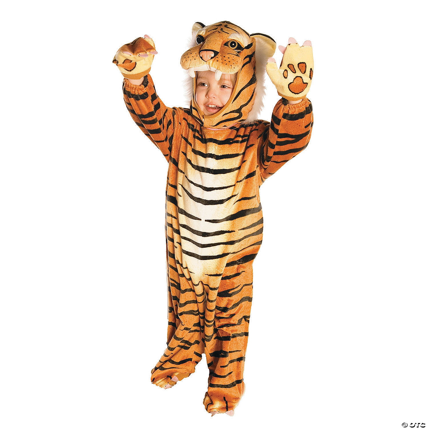 Plush Tiger Toddler Halloween Costume