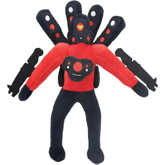 Plush, Titan Cameraman Upgrade Plush, TV Man Toy, Titan Speaker Man Plush, Gift for Game Fans (Titan speakerman)