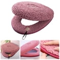 thumbnail image 1 of Plush Toilet Seat Warmer Cozival Plush Zipper Toilet Seat Warmer - Thick Winter Seat Cover with Handle, Machine Washable & Non-Slip for Cozy Bathroom Comfort, Zipper Seat Cover, 1 of 9