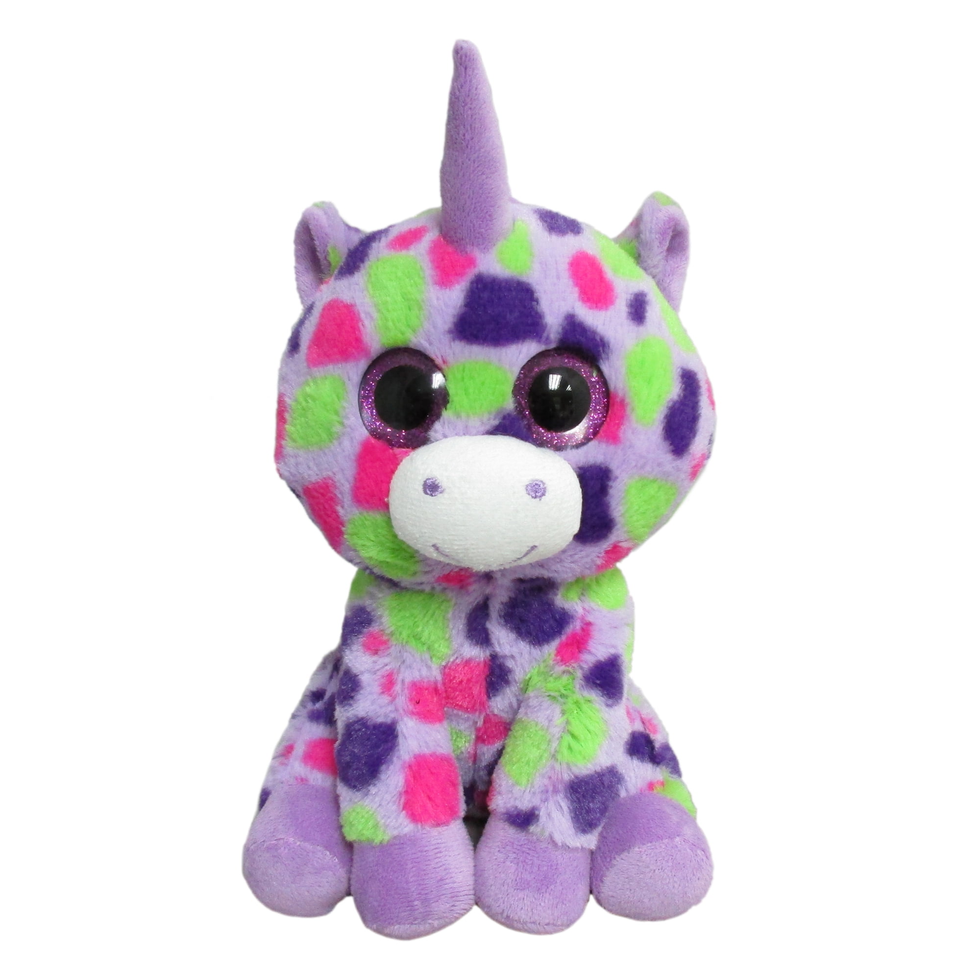 Plush Toy 9 H Colorful Big Eye UNICORN Walmart