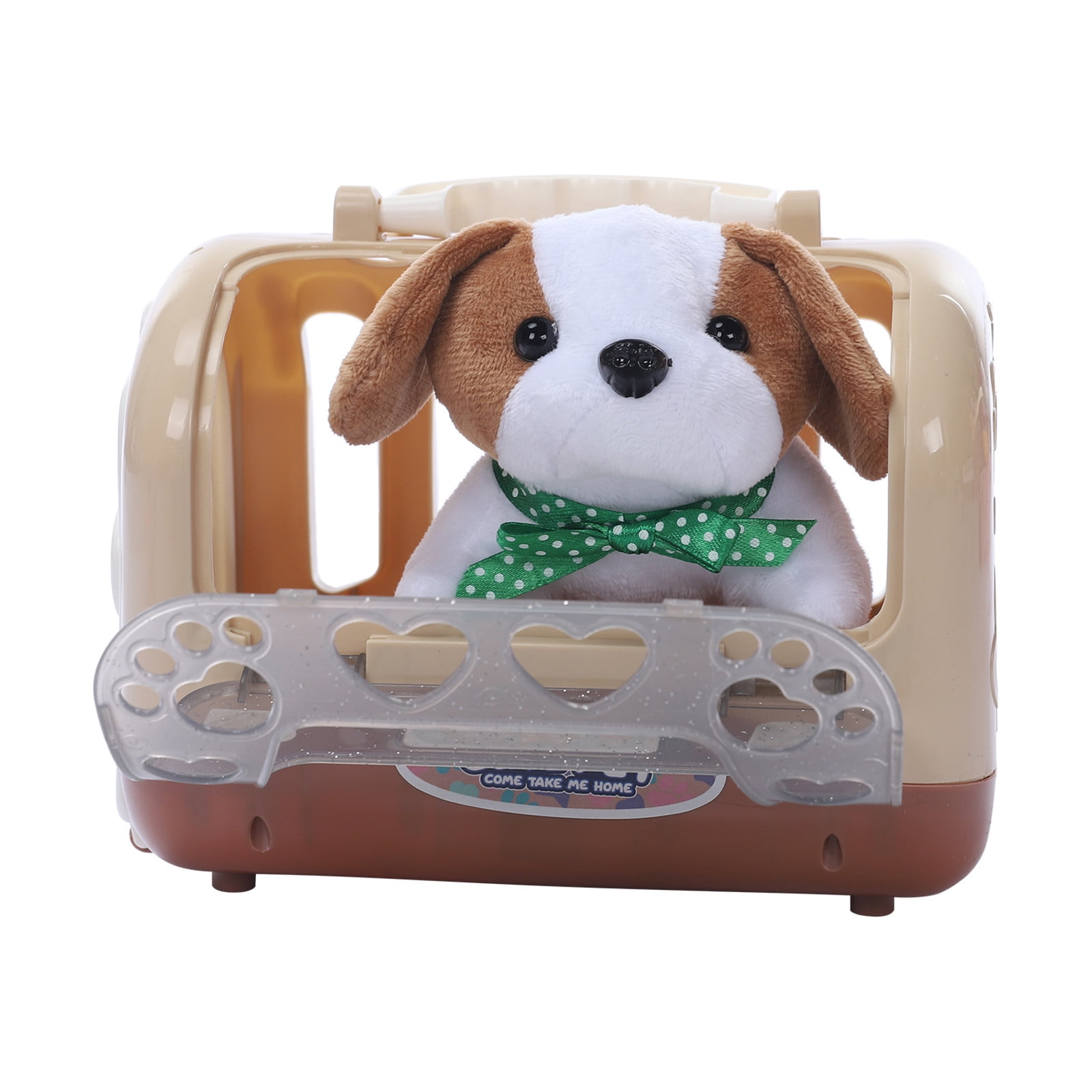Plush Toy Dog, Dog House Care Pet Play Set Pet Toy Puppies And
